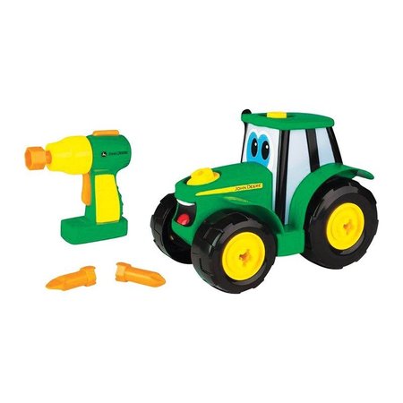 TOMY Jd 15Pc Build Tractor 46655